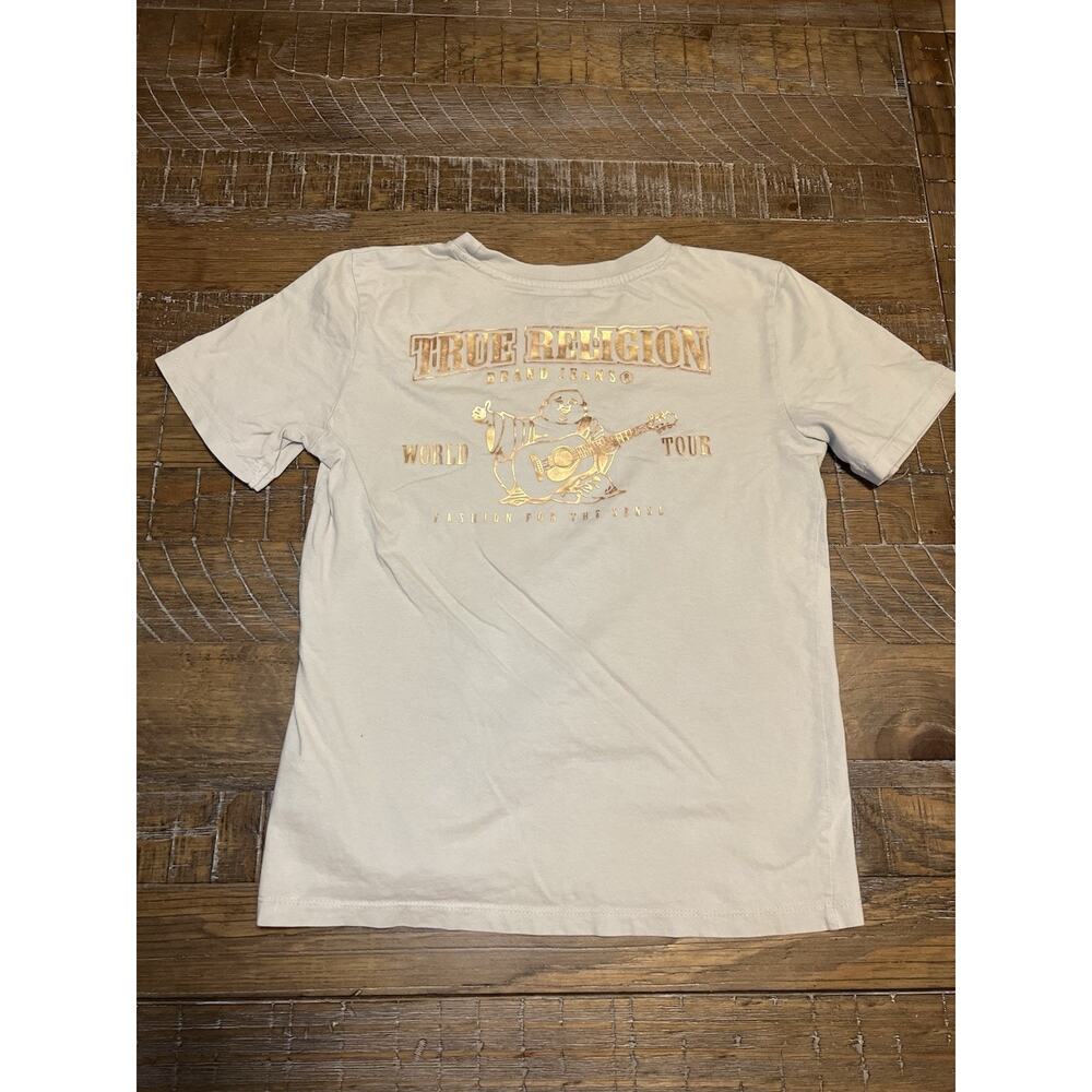 Lot Of 3 Boys T-shirts Size Large True Religion DKNY Levi’s Each Has Flaws - Picture 8 of 14